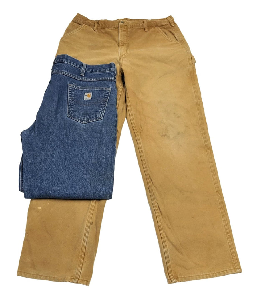 Recycle Carhartt Pants 11 pcs 22 lbs E0404602-16 - Raghouse