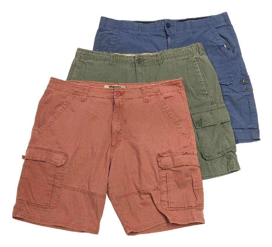Plus Size Mens Cargo Shorts 37 pcs 35 lbs F0405601-23 - Raghouse