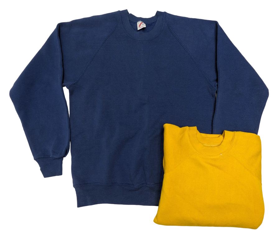 Recycle Vintage Blank Sweatshirts 41 pcs 36 lbs E0403236-23 - Raghouse