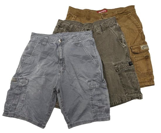 Recycle Mens Cargo Shorts 36 pcs 38 lbs E0408201-23 - Raghouse