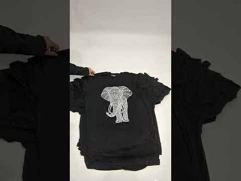 Just Black Graphic T-Shirts 96 pcs 45 lbs A0327619-23