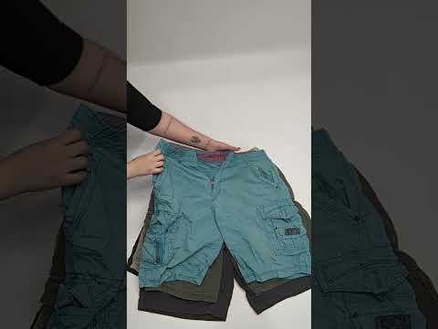 Recycle Mens Cargo Shorts 50 pcs 48 lbs D0417529-23