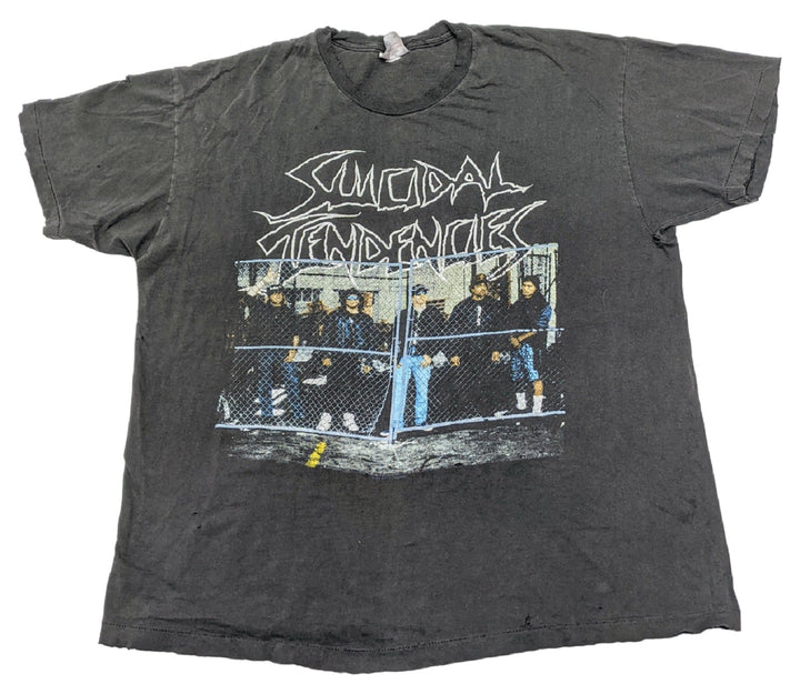 Vintage 1990 Suicidal Tendencies Band T-Shirt 1 pc 1 lb S0105104 - Raghouse