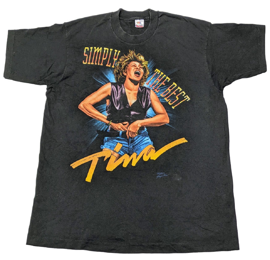 Vintage 1993 Tina Turner Simply The Best Tee 1 pc 1 lb S0105106 - Raghouse
