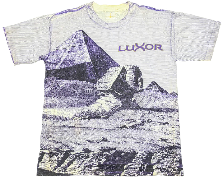Vintage 90s Luxor Egyptian Pyramid Great Sphinx of Giza Tee 1 pc 1 lb S0105107 - Raghouse