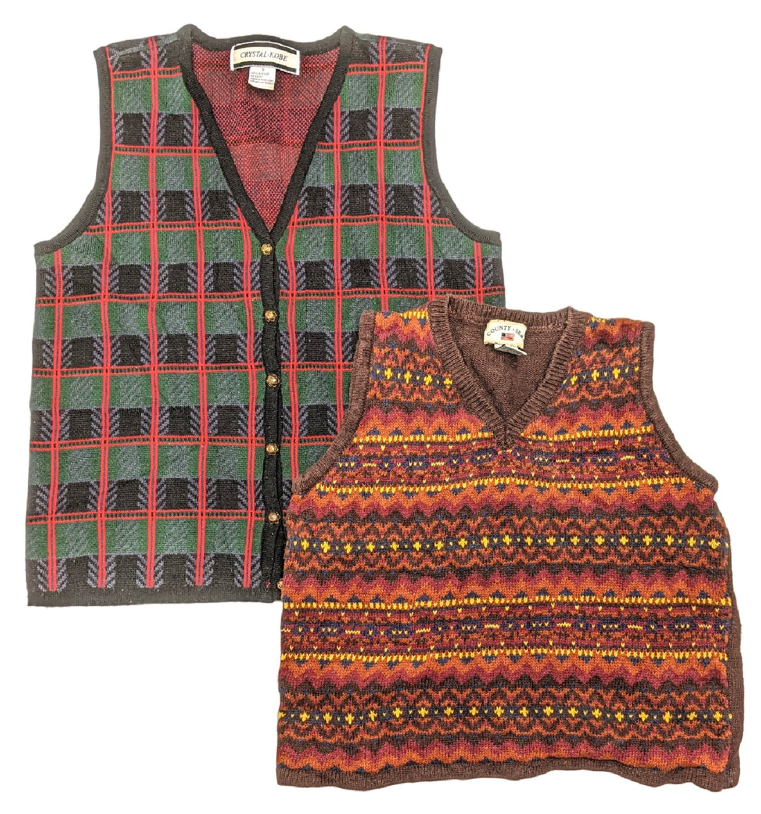 Y2K Sweater Vests 19 pcs 15 lbs E0205207-16 - Raghouse