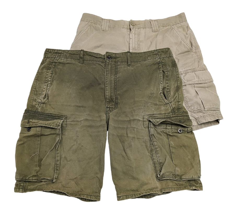 Recycle Mens Cargo Shorts 37 pcs 37 lbs F0321614-23 - Raghouse