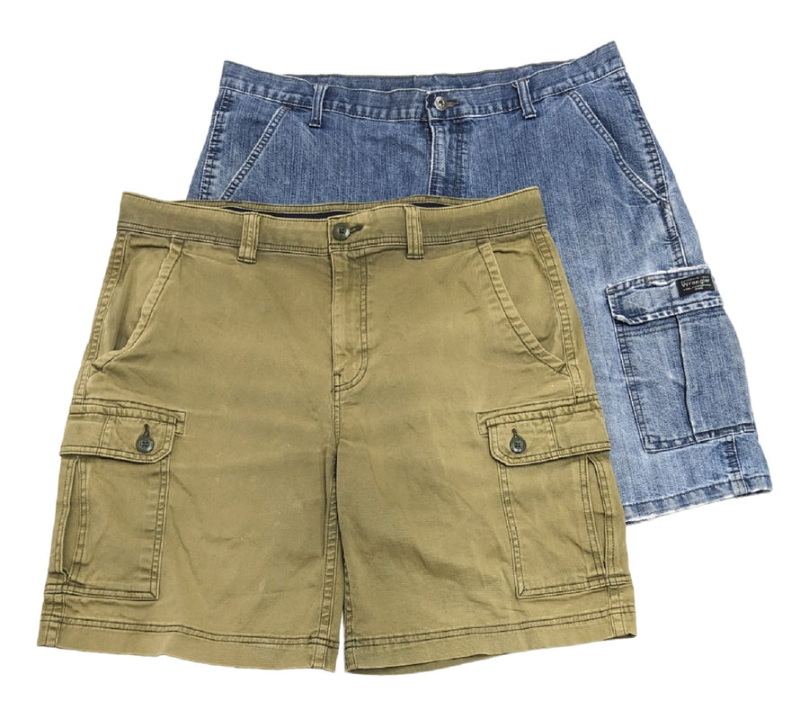 Recycle Plus Size Mens Cargo Shorts 31 pcs 33 lbs F0321619-23 - Raghouse
