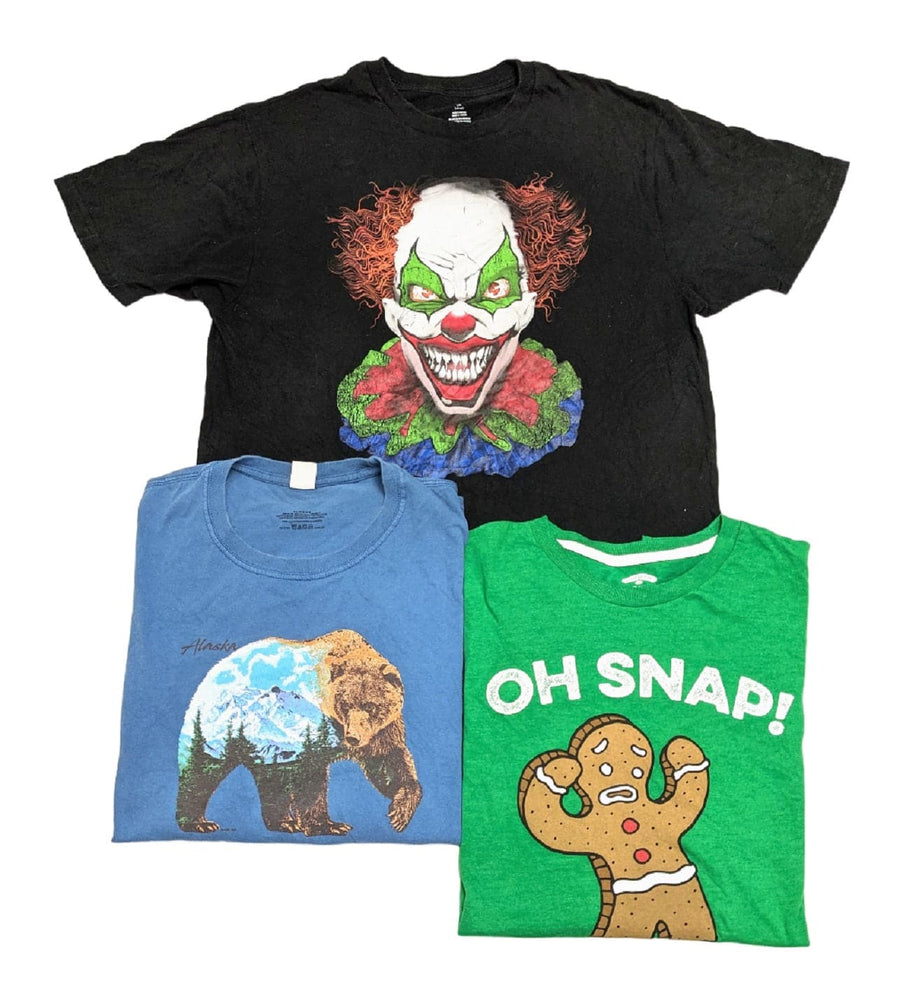Mitch's Recycle & Good Graphic T-Shirts 88 pcs 44 lbs E0403602-23 - Raghouse