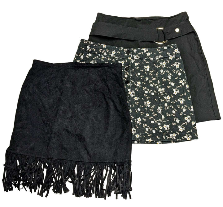 Just Black Mini Skirts 63 pcs 26 lbs