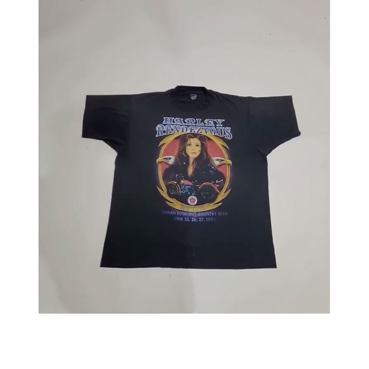 1990 Harley Rendevous Tee XL