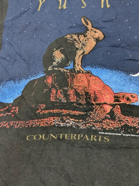 1993 Rush Counterparts Concert Tee 1 pc