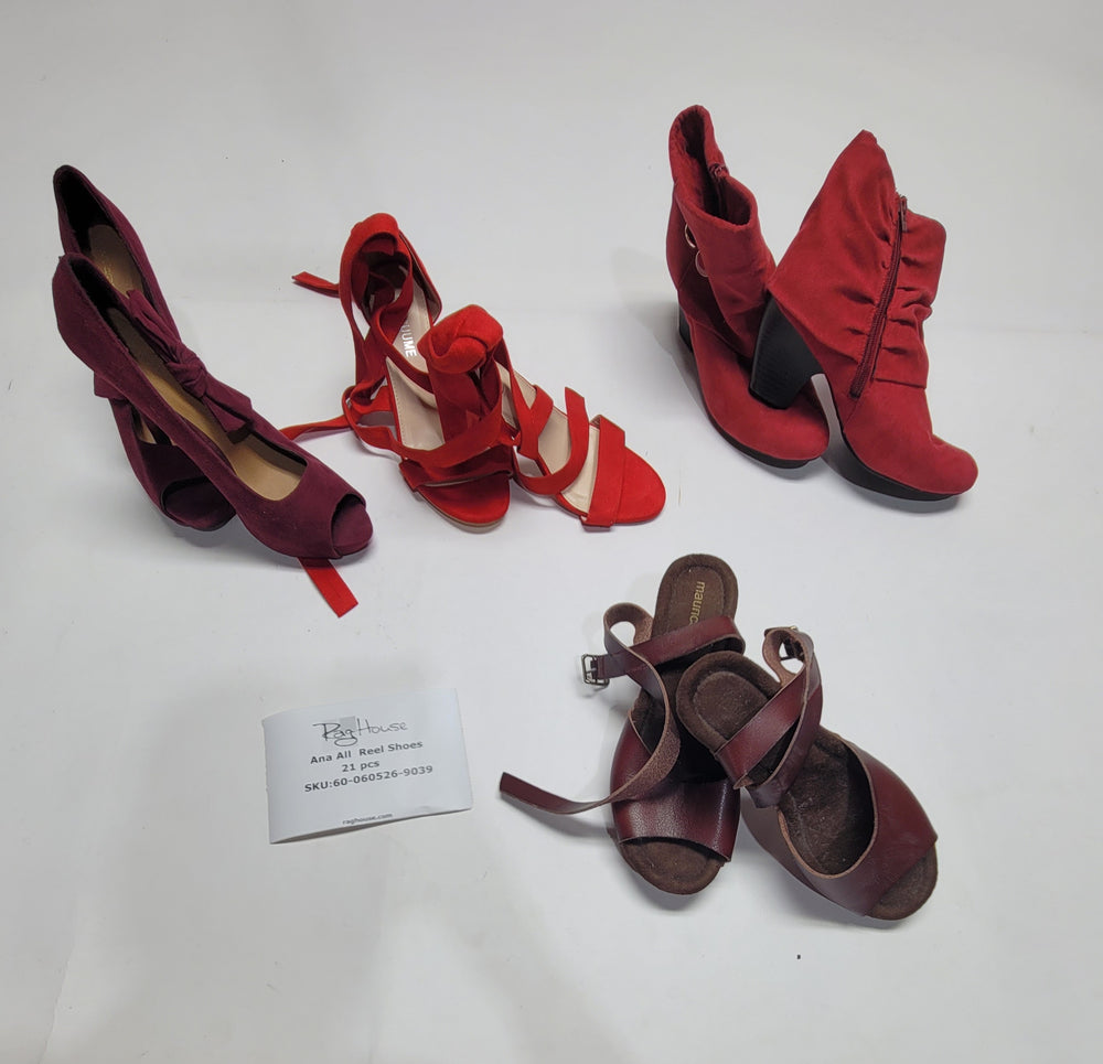 Ana All  Reel Shoes 21 pcs