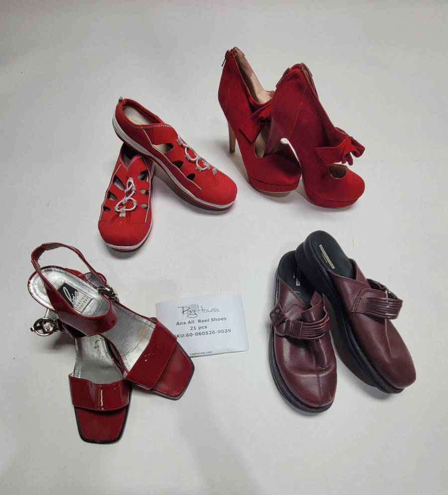 Ana All  Reel Shoes 21 pcs