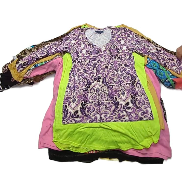 3/4 Sleeve Tees 64 pcs