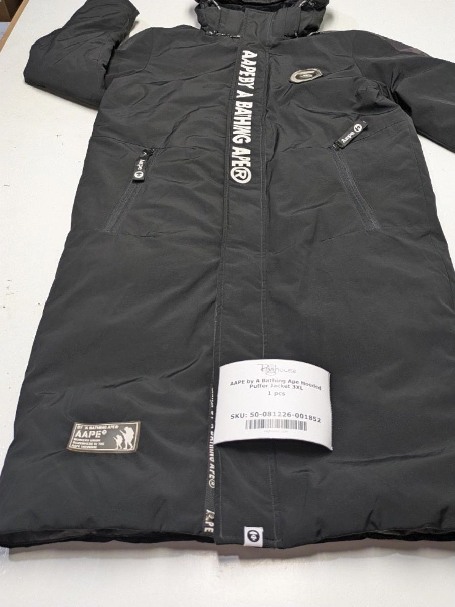 AAPE by A Bathing Ape Hooded Puffer Jacket 3XL 1 pc