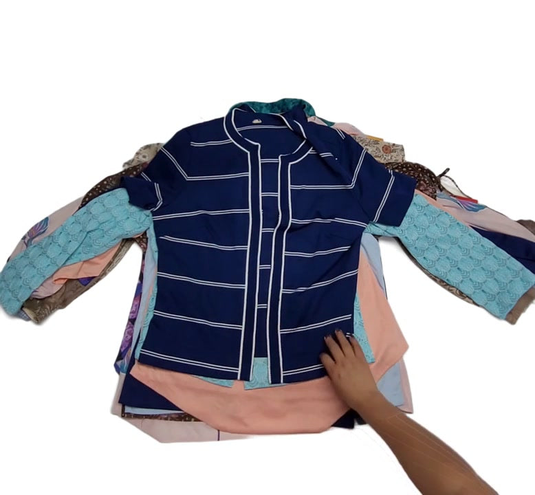 70s 80s Blouses 25 pcs