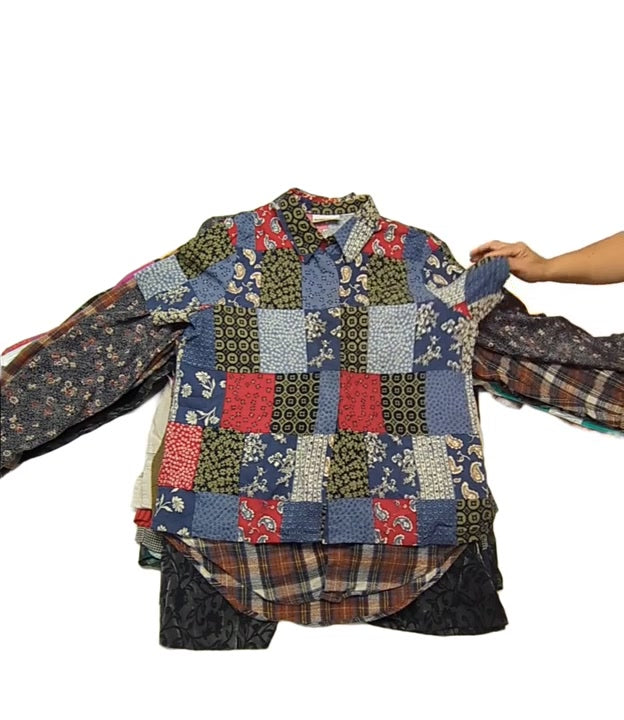 80s 90s Blouses 38 pcs