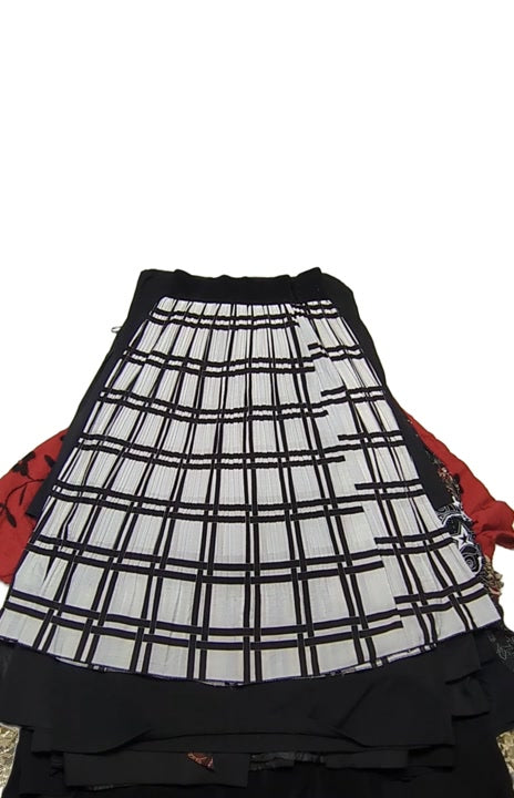 80s 90s Y2K Just Black Recycle Skirts 40 pcs