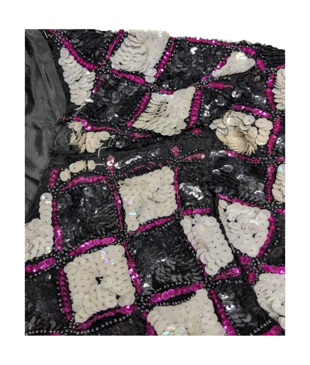 80s Beaded Dress 1 pc
