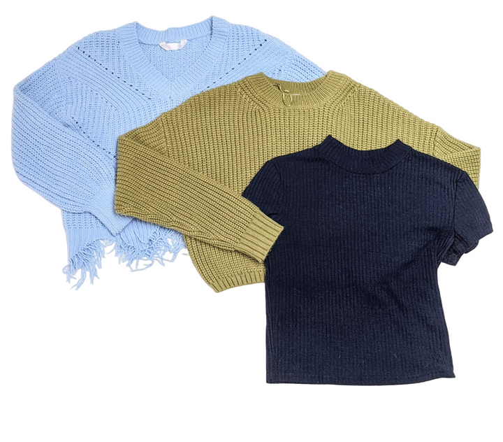 Sweater Crops 47 pcs 31 lbs A0125116-45 - Raghouse