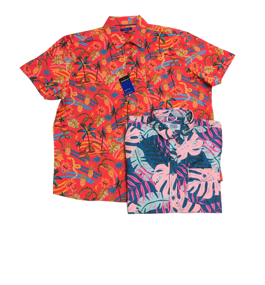 Modern Hawaiian Shirts 64 pcs 31 lbs A0326637-23 - Raghouse