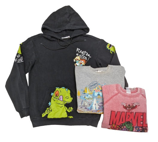 Recycle Disney & More Sweatshirts 39 pcs 39 lbs A0408226-23 - Raghouse