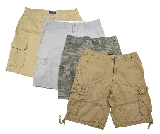 Recycle Mens Cargo Shorts 44 pcs 43 lbs A0409230-23 - Raghouse