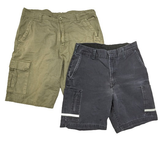 Recycle Mens Cargo Shorts 35 pcs 40 lbs A0409232-23 - Raghouse