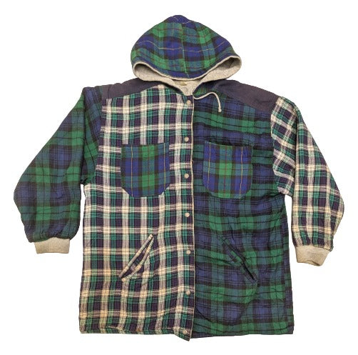 Recycle Lined Flannel Hoodies 15 pcs 32 lbs B0415222-23