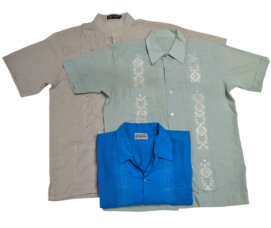 Guayaberra Shirts 68 pcs 38 lbs C0206123-23 - Raghouse