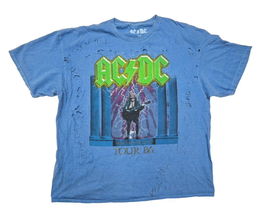 Recycle & Good ACDC Concert T-Shirts 34 pcs 11 lbs C0328236-16 - Raghouse