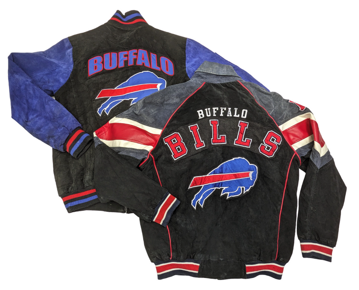 Vintage Buffalo Bills NFL Jackets 3 pcs 10 lbs C0423200-05