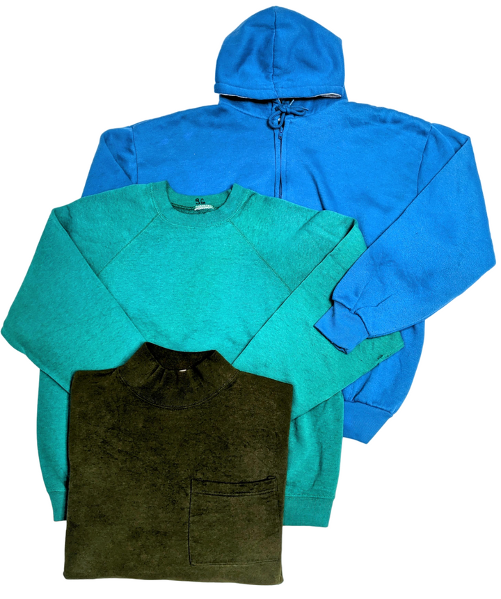 Recycle Vintage Blank Sweatshirts 46 pcs 49 lbs C1116123-35