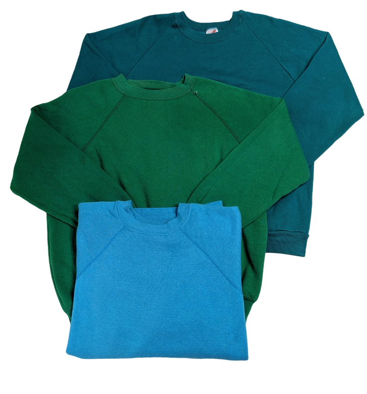 Recycle & Good Vintage Blank Sweatshirts 48 pcs 43 lbs D0131117-45 - Raghouse