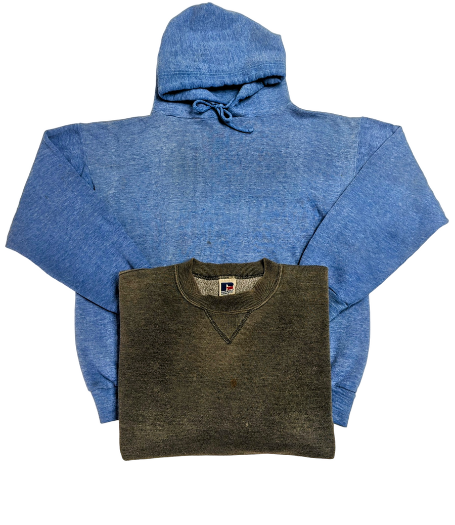 Recycle & Good Vintage Blank Sweatshirts 31 pcs 38 lbs D0131122-45 - Raghouse