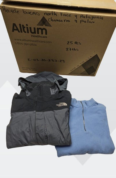 Recycle & Good North Face & Patagonia Fleece & Jackets 25 pcs 27 lbs E0320237-23 - Raghouse