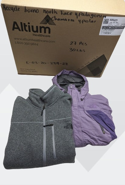 Recycle & Good North Face & Patagonia Fleece & Jackets 27 pcs 30 lbs E0320239-23 - Raghouse
