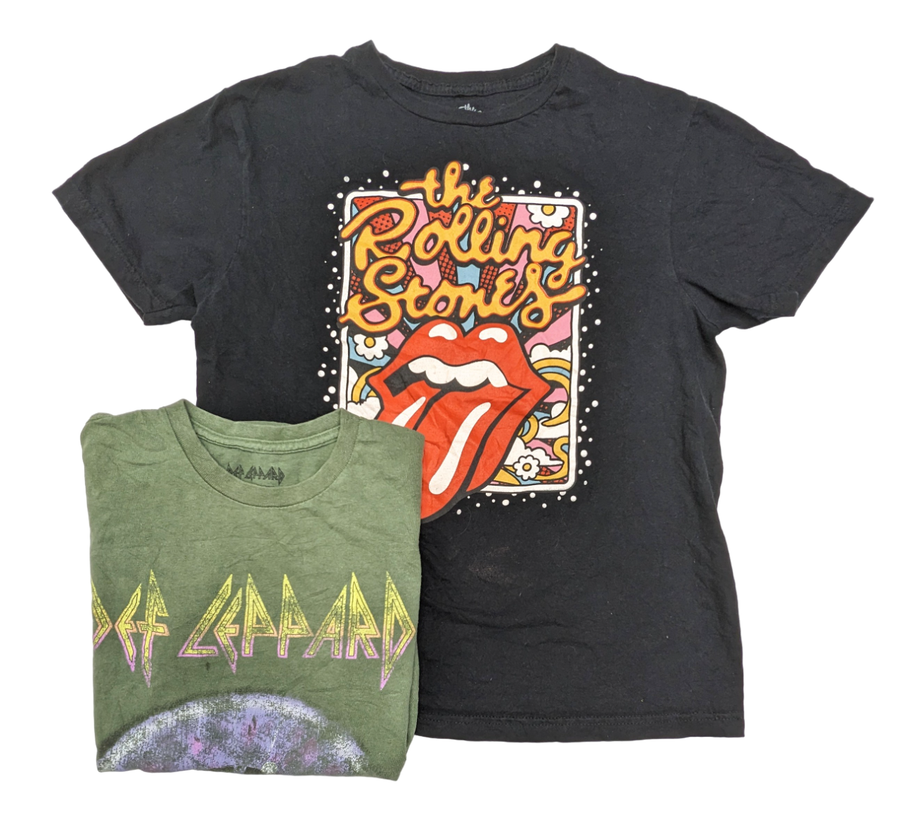 Mitch's Recycle & Good Rock & Roll Concert T-Shirts 76 pcs 27 lbs E0403241-16 - Raghouse