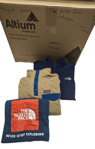 Recycle & Good North Face & Patagonia 28 pcs 33 lbs E0404239-23 - Raghouse
