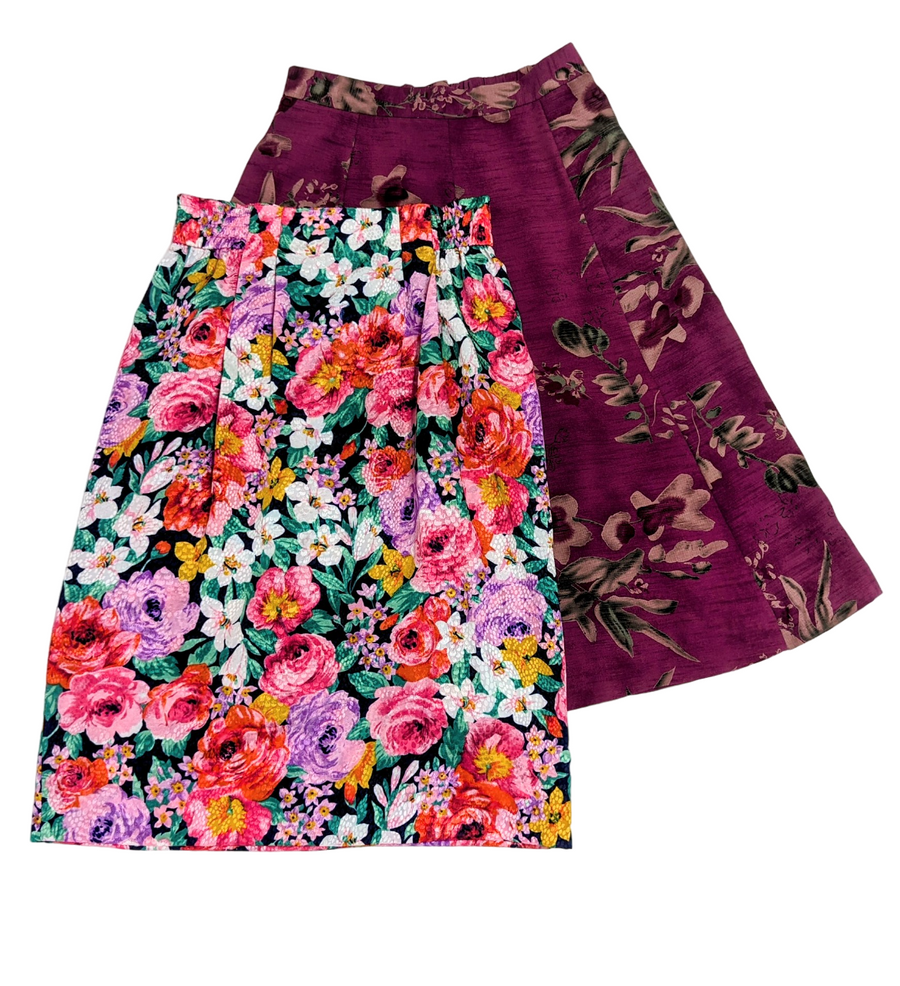 Vintage Flower Skirts 63 pcs 31 lbs F0212128-16 - Raghouse