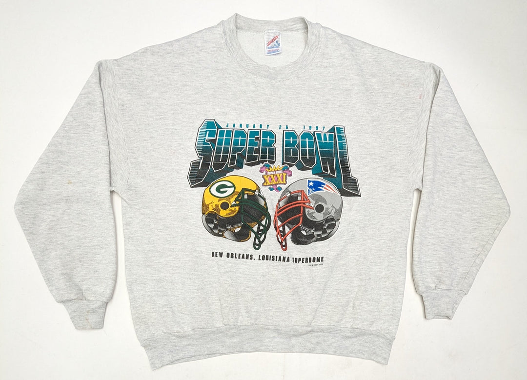 Patriots vs. Packers Super Bowl Sweatshirt 1 pc 1 lb B0119206-05 - Raghouse