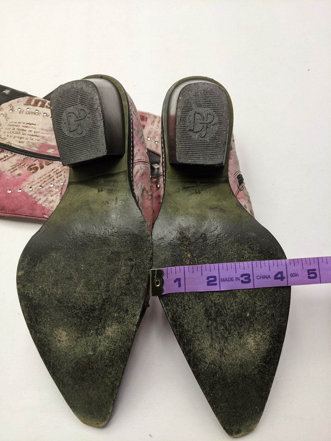 Donald J Pliner Leather Boots 1 pc 5 lbs D0131230-05 - Raghouse