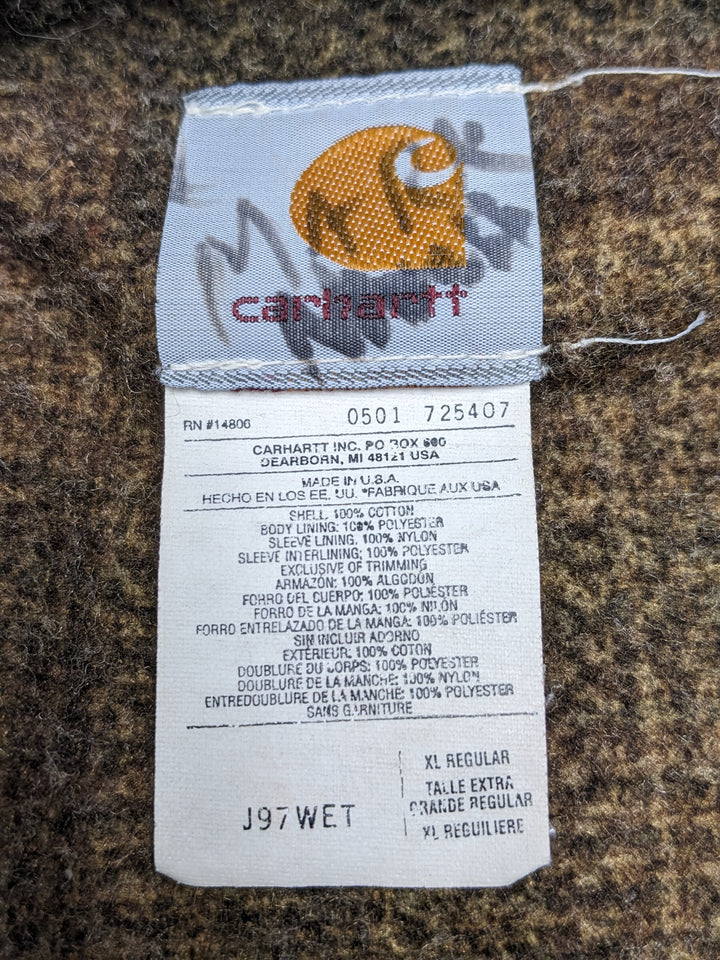 Carhartt J97 WET Jacket 1 pc 5 lbs B0415201-05