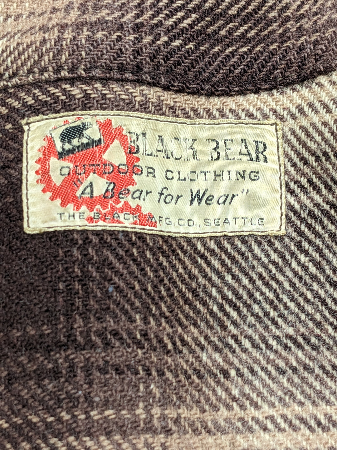 Vintage Blackbear Wool Jacket 1 pc 3 lbs C0422211-05