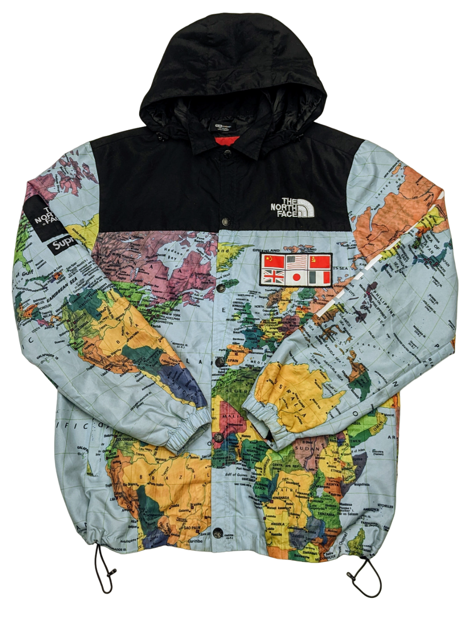 Supreme The North Face Map Coaches Jacket 1 pc 3 lbs S1222103 - Raghouse