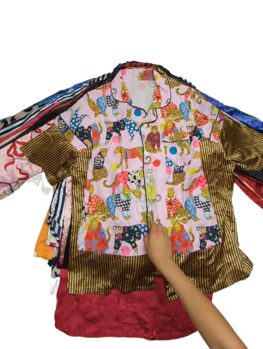 Ana Silky Pajama Tops 61 pcs