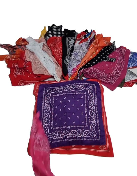 Bandanas 132 pcs