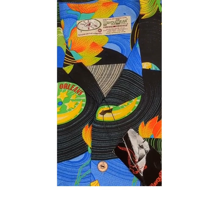Bayou Wear Hawaiian Shirt XL 1 pc