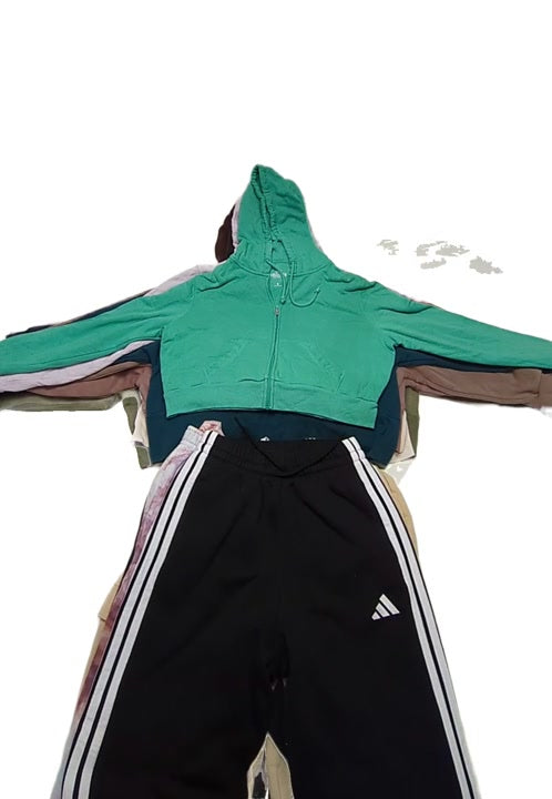 Brand Crop Sweatshirts & Joggers 22 pcs